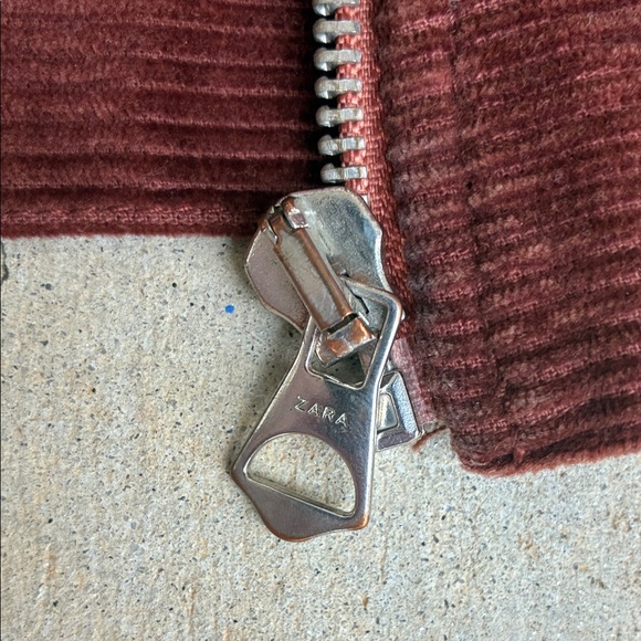 Zara Rust Brown Jacket - Picture 4 of 9